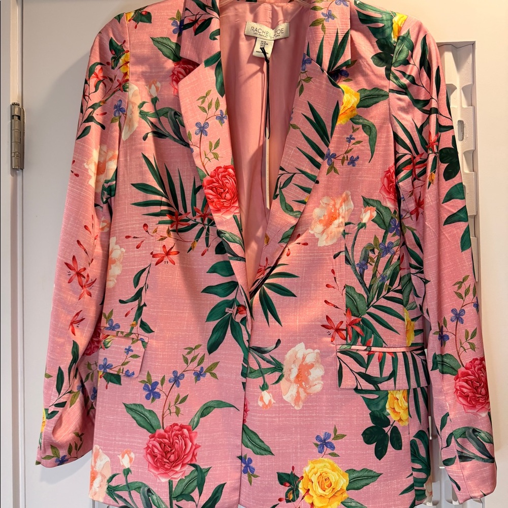 Rachel Zoe NWT Floral Blazer Sz M